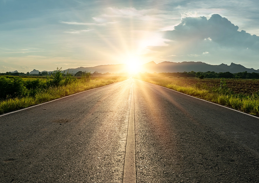 la strada che porta al futuro